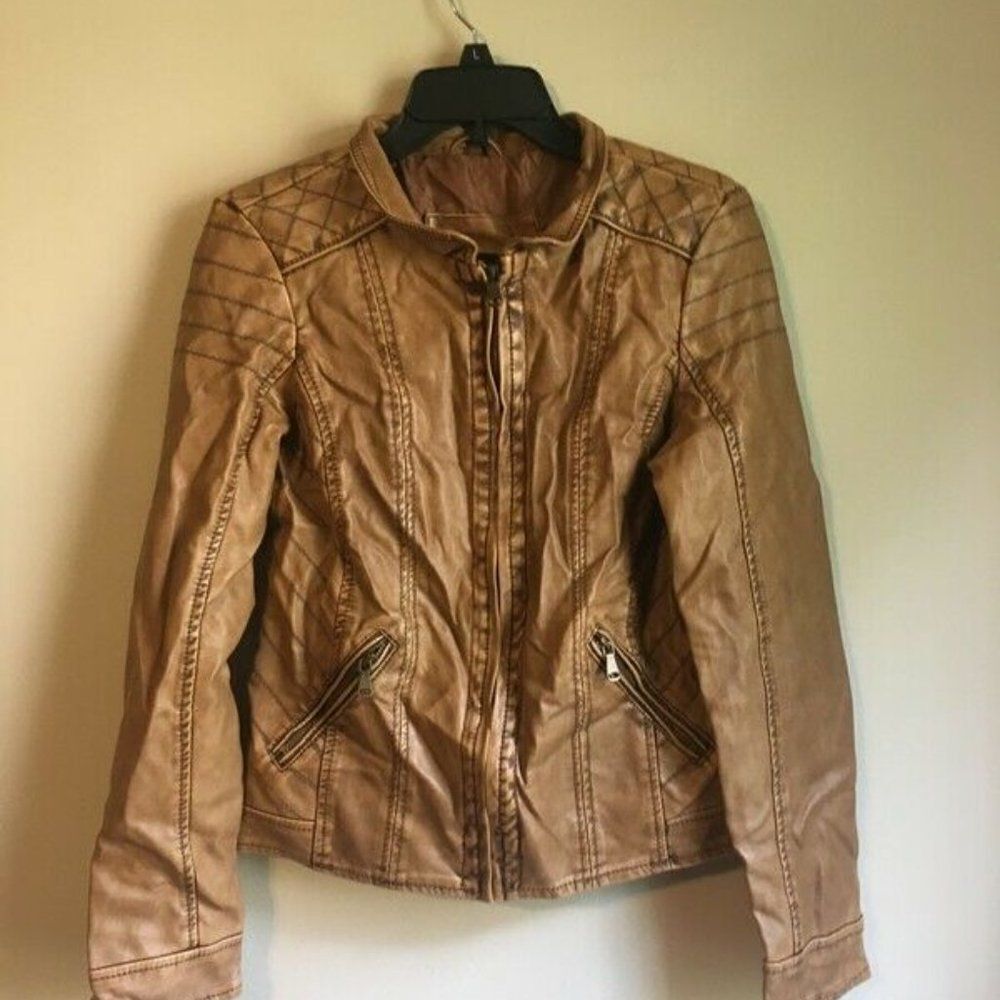 ‎YMI large brown jacket